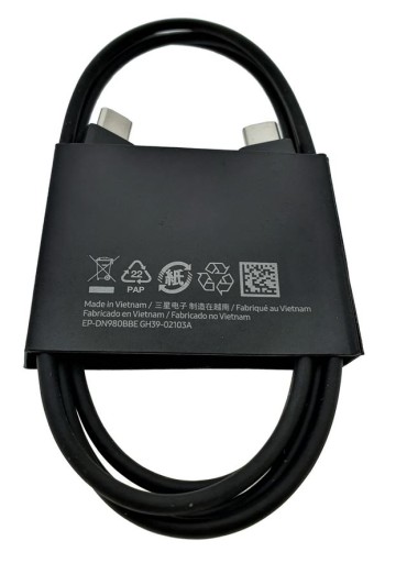Кабель Samsung USB C USB C 5A DN980BBE S21 S22 S23 S24 складной флип ОРИГИНАЛ