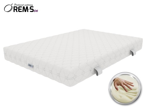 Materac 100x200 25cm HR40kg/m3+Memory7cm Vital H4 Premium Komfort 10LAT