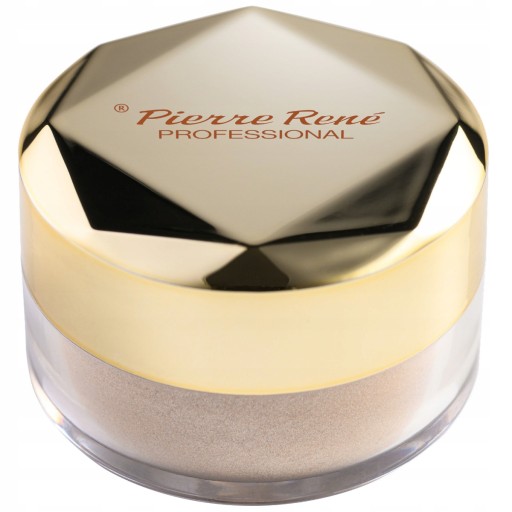 PIERRE RENE ROZŚWIETLACZ SYPKI ROYAL DUST 01 odcień chłodnego złota