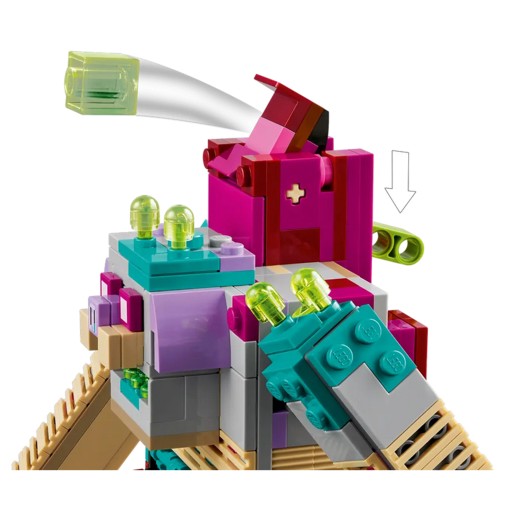 LEGO Minecraft Bricks Решающая битва с Разрушителем Minecraft Legends