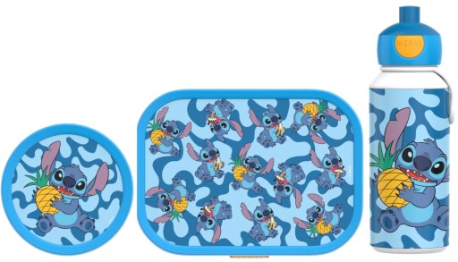 MEPAL ŚNIADANIÓWKA BIDON LUNCH FRUITBOX NAPOJE KANAPKI STITCH ZESTAW NO BPA
