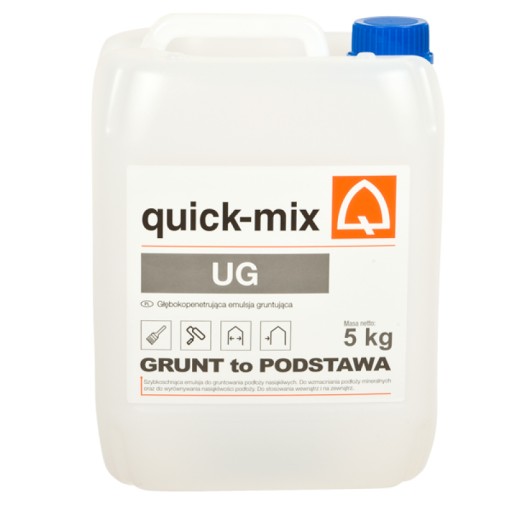 QuickMix UG универсальная бесцветная грунтовка 5л