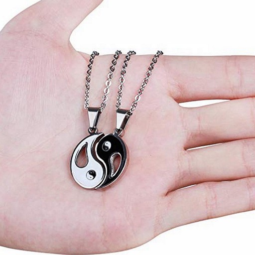NASZYJNIK PRZYJAŹNI BEST FRIEND YIN & YANG