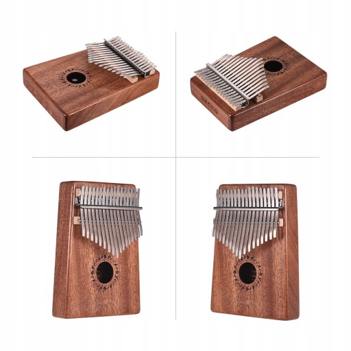 GECKO K17M 17-клавишное пианино Kalimba Thumb Mbira