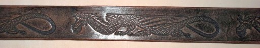 пряжка DRAGON HEAD застежка старое серебро