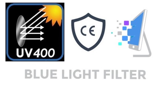 КОМПЬЮТЕРНЫЕ ОЧКИ С СИНИМ СВЕТОМ СВЕТОВОЙ ФИЛЬТР UV400