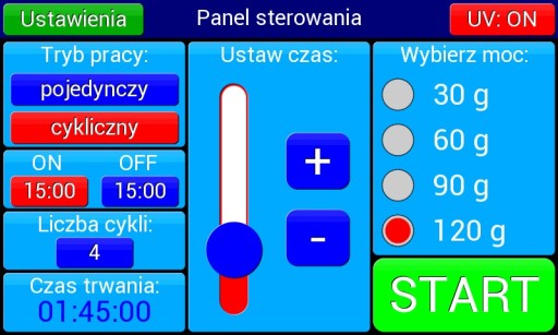 ГЕНЕРАТОР ОЗОНА ПОЛЬСКИЙ ОЗОНАТОР 120 Г/Ч ИОНИЗАЦИЯ+УФ