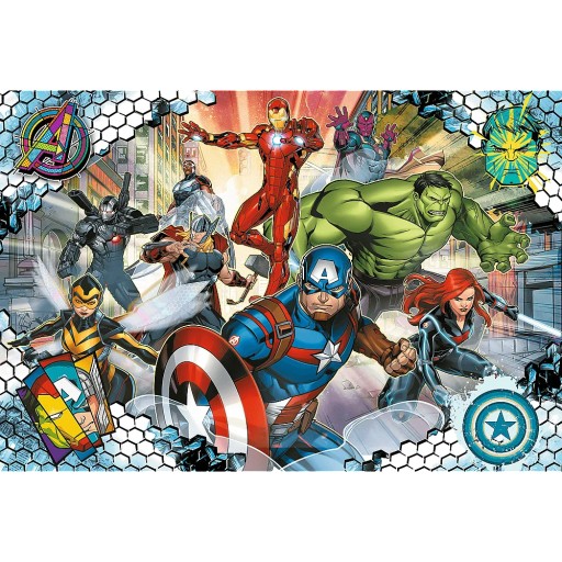 Пазл 100 деталей Famous Avengers Marvel 16454 Trefl
