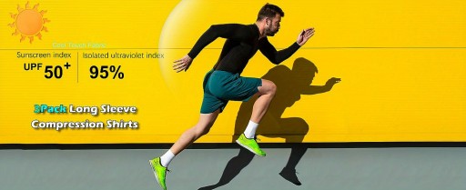 3 шт. Мужская спортивная футболка с длинным рукавом