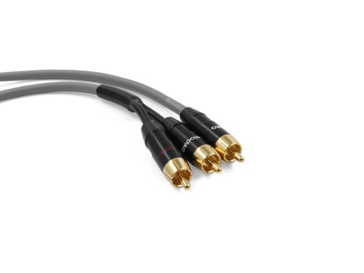 MELODIKA MDSWY90G КАБЕЛЬ ДЛЯ САБВУФЕРА ТИПА Y (RCA-2XRCA) ЦВЕТА «ГАНМЕТАЛ» — 9 М