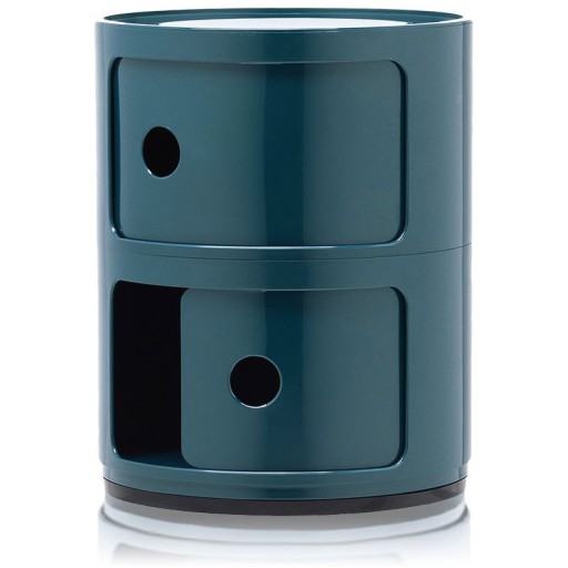 Kartell Componibili комод, стол 32 х 32 х 40см синий ОПИСАНИЕ!!!