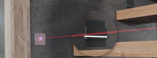 Лазерный датчик движения для управления осью светодиода ДРЛ-12
