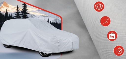 Pokrowiec na Samochód SUV Minivan 405-430 Auto Plandeka Wodoodporny Premium