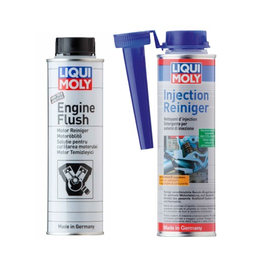 LIQUI MOLY PŁUKANKA + RENEGERATOR WTRYSKÓW BENZYNY