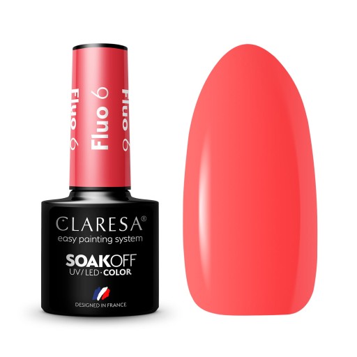 КОЛЛЕКЦИЯ CLARESA NEON HYBRID POLISH FLUO