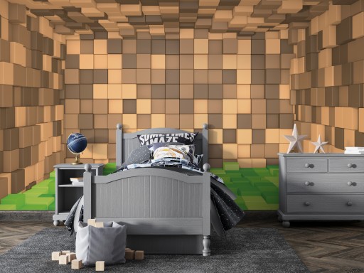 Фотообои типа MINECRAFT 3D WZ1 370x255