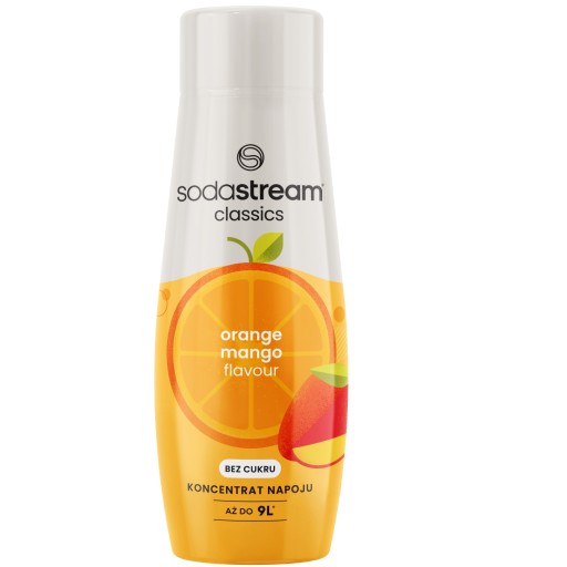 Концентрат Sodastream 440 мл Апельсин Вкус манго, апельсиновый сироп, 1 шт.