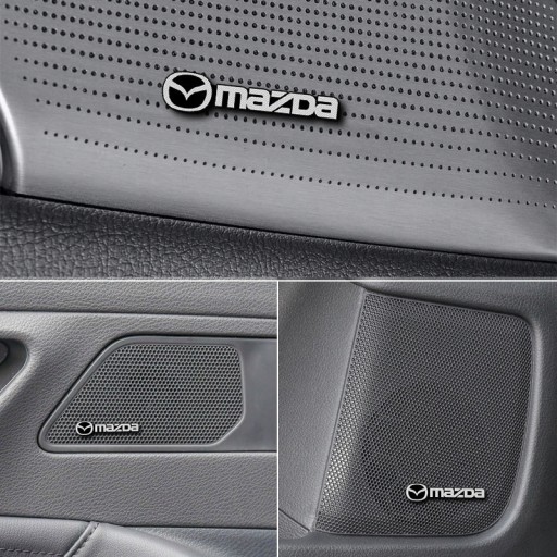 4 шт. 3D-наклейка на автомобиль MAZDA