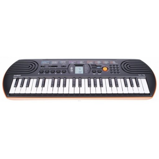 Keyboard Casio SA-76 ZASILANIE BATERYJNE, OKAZJA!