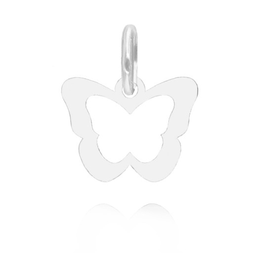 Серебряный кулон-бабочка ПР. 925
