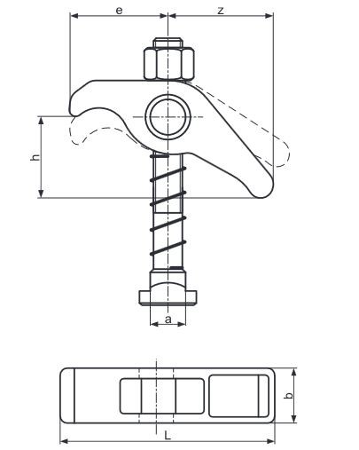 Хомут RLK M10 109 мм MXnorm