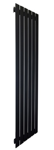 РАДИАТОР ДЛЯ КОМНАТЫ DECO LOFT 120x45 МАТОВЫЙ ЧЕРНЫЙ СТРУКТУРА 715ВТ