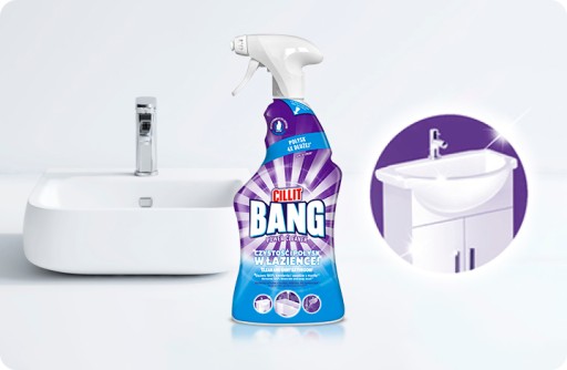 CILLIT BANG Spray 750 Чистота и блеск в ванной комнате