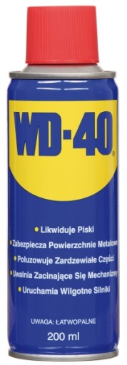 МНОГОФУНКЦИОНАЛЬНЫЙ ПРЕПАРАТ WD-40 200 мл СРЕДСТВО ДЛЯ УДАЛЕНИЯ Ржавчины