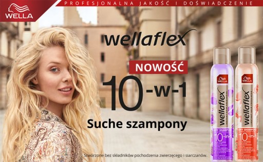 Wellaflex Сухой шампунь с оттенком лесных ягод 180мл