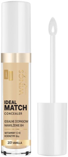 AA WINGS OF COLOR Консилер Ideal Match 201 Ваниль
