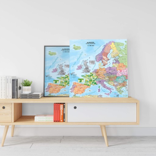 КОДЫ КАРТЫ ЕВРОПЫ экспедиторский транспорт БОЛЬШОЙ 155x120