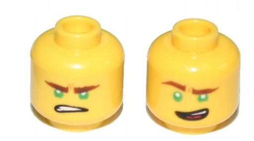 ГОЛОВКА LEGO — ДВУСТОРОННЯЯ НОМЕР 3626cpb1890.
