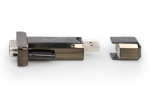 Конвертер/адаптер USB 2.0 в RS232 (DB9) с кабелем