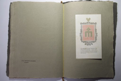 Памяти Тадеуша Пшибковского, Гейштор, ОРИГИНАЛЬНЫЕ КНИГИ