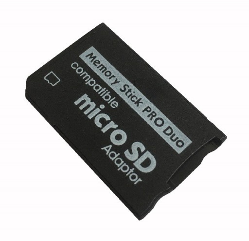 Карта Kingston на 64 ГБ + адаптер MS PRO DUO для PSP