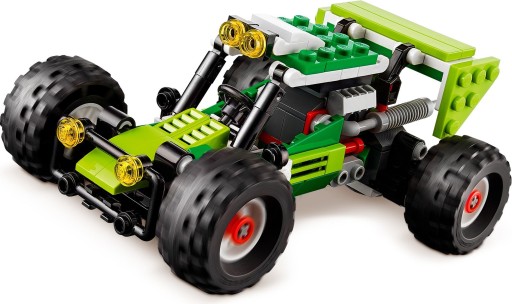LEGO Creator 31123 Внедорожный вездеход Квадратный экскаватор 3 в 1