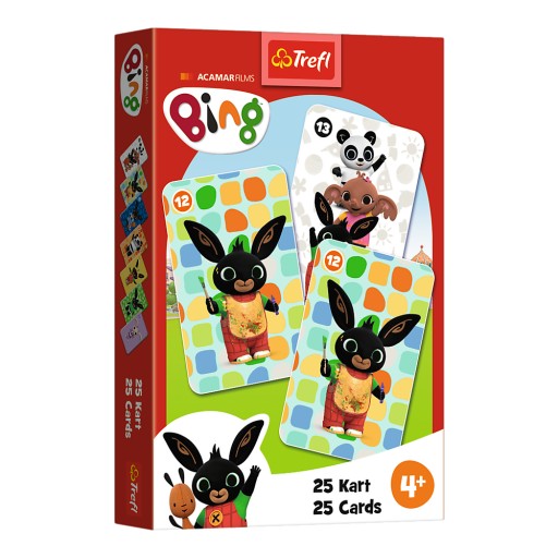 Piotruś BING 4+ Трефл Карточная игра