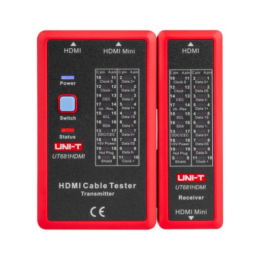 UNI-T UT681 HDMI Tester kabli HDMI
