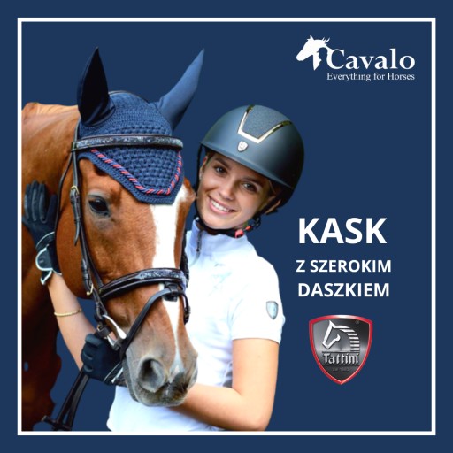 Kask jeździecki Tattini Cassionopea S 53-55