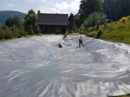 Плёнка для пруда типа EPDM 1,2 мм.