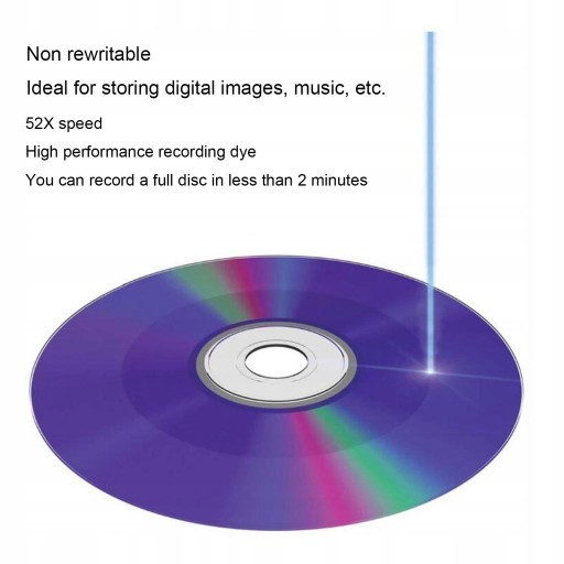 ЗАПИСИ CD-R ЧИСТЫЕ ЗАПИСИ MP3 50 ШТ.