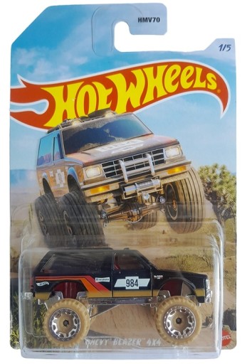 Hot Wheels - Игрушечная машинка Spring Spring Chevy Blazer 4x4 HMV70 HLK20
