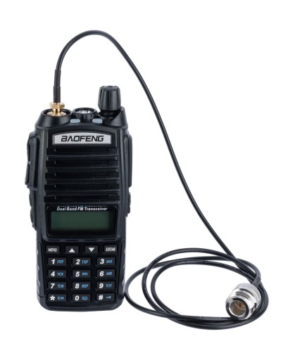 Переходник на кабель SMA-F/N длиной 50 см для Baofeng UV5R UV82