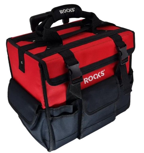 TORBA NARZĘDZIOWA NA KOŁACH STRONG, 390X370X250 MM DRS OK-01.3301