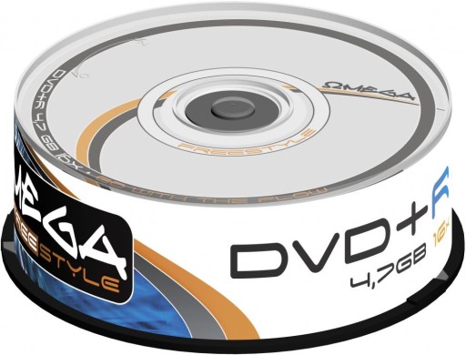 DVD+R 4,7 ГБ 16X Торт (25) ОМЕГА