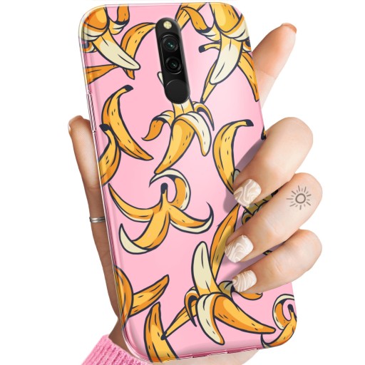 ETUI DO XIAOMI REDMI 8 WZORY BANAN OWOC ŻÓŁTY OBUDOWA POKROWIEC CASE