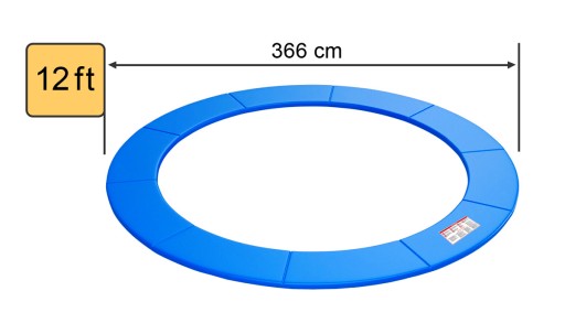 ПРУЖИННЫЙ КРЫШКА ДЛЯ БАТУТА 355-375см 12FT STRONG