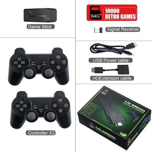 Игровая консоль TAPDRA Retro 4K с подушками OUTLET