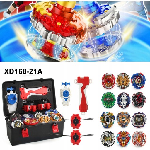 СПИННЕР 12x BEYBLADE DISK SPINNER BOX