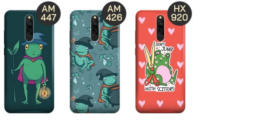 ЧЕХОЛ ДЛЯ XIAOMI REDMI 8 PATTERNS FROG FROG FROG КОРПУС КРЫШКА КРЫШКА